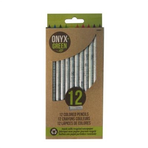 Colored Pencils/Recycled Paper/12 Pk