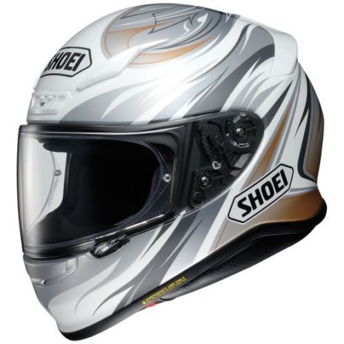 SHOEI Glamster 06 White Motorcycle Helmet-XS-With TWO Visors-Clear