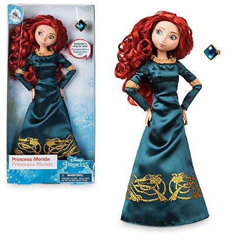 Disney Store Brave Princess Merida Toy Doll Classic Figure 12/" w// Ring New