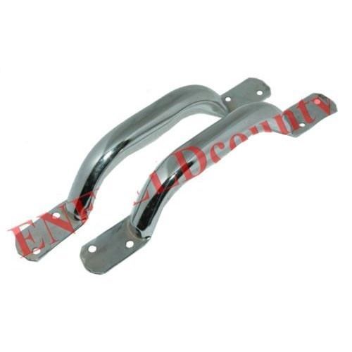 Side Body Lifting Grip Handle Set Pair Chrome For Willys 41-45 MB GPW Jeeps 