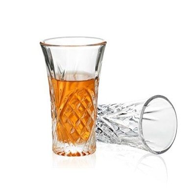 Pack Shot Glasses 65ML/.OZ Tequila Glasses Heavy Base Cordial Glasses 2
