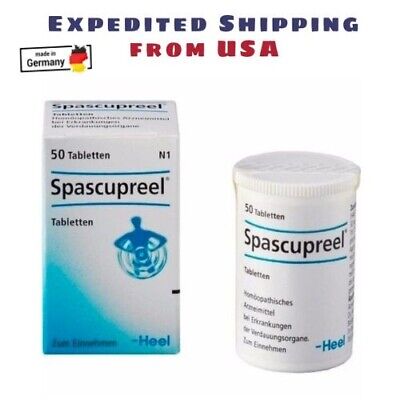 Heel Spascupreel 50 tablets for muscles  spasms, relaxation - Ships from USA
