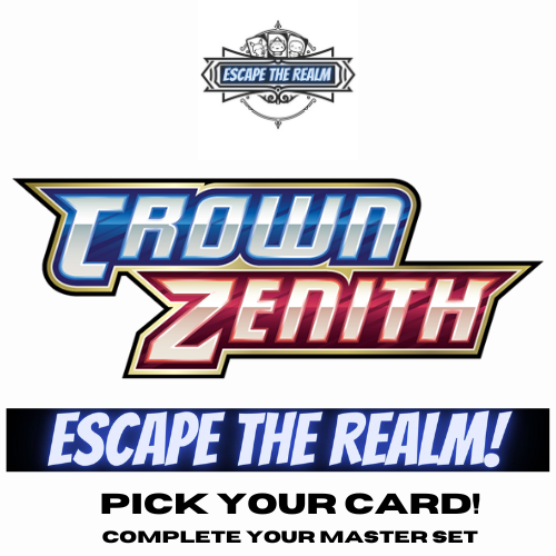 Pokemon TCG - Crown Zenith - Pick Your Card Regular, Reverse holo, holo