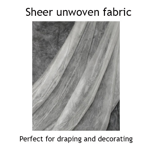 10x20 Gossamer Cloth Decorating Photography Background Backdrop Blue Gray FC202