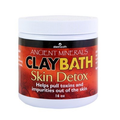 Zion Health Claybath Skin Detox Глина 16 унций