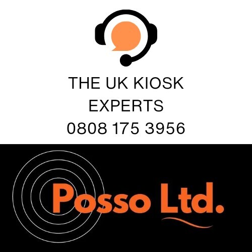 Self Order Kiosk UK 21.5'' Touchscreen POS Till | Fast Food Takeaway Ordering