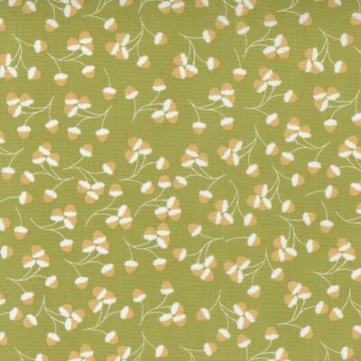 Cozy Up By Corey Yoder For Moda - Moss Acorns  #29123-15