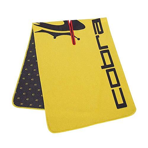 Cobra Golf 2021 Men's C Towel (Black, One Size), 909486-01
