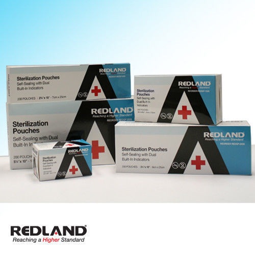 200-16000 Pcs 4 Indicators Self-Sealing Sterilization Pouches All Sizes FDA