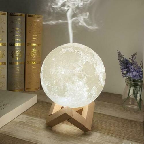 Umidificatore Ultrasuoni Lampada Luna Luce Led Aromaterapia Diffusore Aromi cir