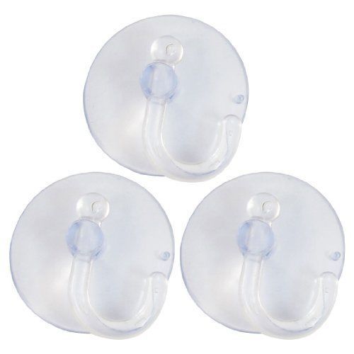 Set 3 Pezzi Ganci A Ventosa In Plastica Parete Muro Bagno Cucina Casa moc