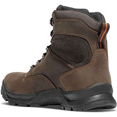 Pre-owned Danner Men's Crafter 6" Non-metallic Toe-m Color Brown