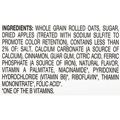 McCann&rsquo;s Instant Oatmeal Apple Cinnamon 10 Count Pack of 12