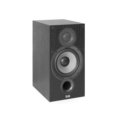 Debut 2.0 B6.2 Bookshelf Speakers, Black (Pair) - 1  Cloth Dome Tweeter & 6.5...
