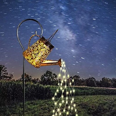 ,solar Waterfall Lights With Cascading Lights...