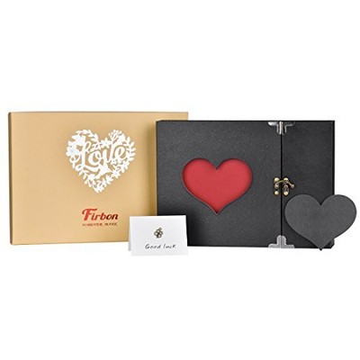 Scrapbook Firbon Handmade DIY Family Album with Bonus Gift Box for Christmas Val