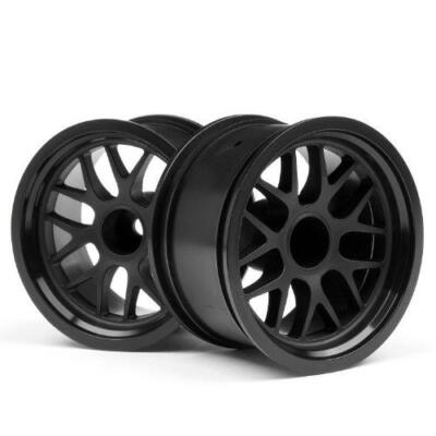 NEW HPI Sprint 2 Sport BBS Spoke Wheel 48x34mm Black 14mm Offset (2) 109155