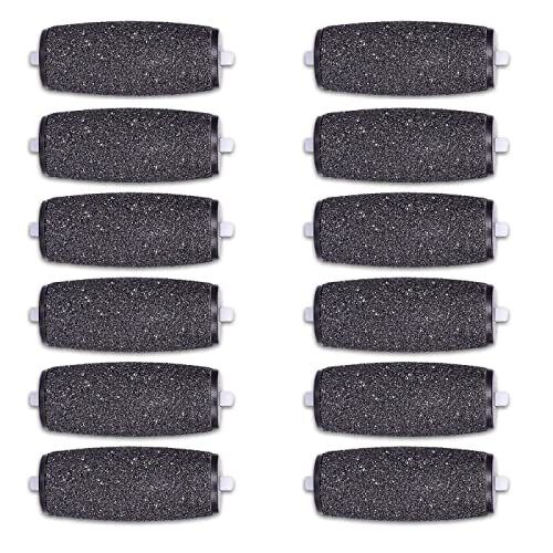 12 Extra Coarse Replacement Roller Refill Heads Compatible With Am0pe Refills El