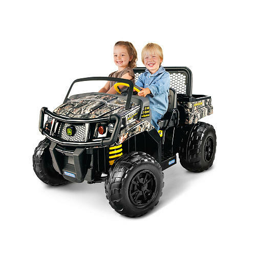 NEW Peg Perego John Deere Gator XUV 12-volt Battery-Powered Ride-On Vehicle Kid