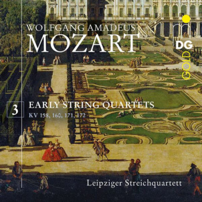 Wolfgang Amadeus Mozart : Mozart: Early String Quartets - Volume 3 CD (2017)