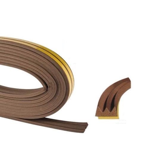 Parafreddo Para Spifferi Porte Finestre Adesivo Gommato Marrone 0,9cmx6m dfh