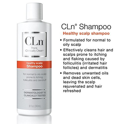 CLn� Shampoo for Scalp Prone to Folliculitis Dermatitis Dandruff Itchy and...