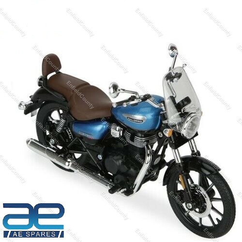 For Royal Enfield Meteor 350 Supernova Blue 3D Scale Model 