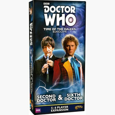 Gale Force 9 Doctor Who DW005 2-й и 6-й доктора дополнение для 5-6 игроков