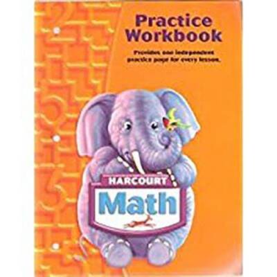 Harcourt Math: Practice Workbook Grade K - Paperback - GOOD