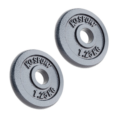 Set 2 Hantelscheiben 1,25kg/2,5kg Gewichte Gewichtsscheiben Gusseisen