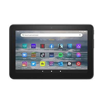 Fire 7 tablet, 7  display, 16 GB, 10 hours battery life, light and portable for