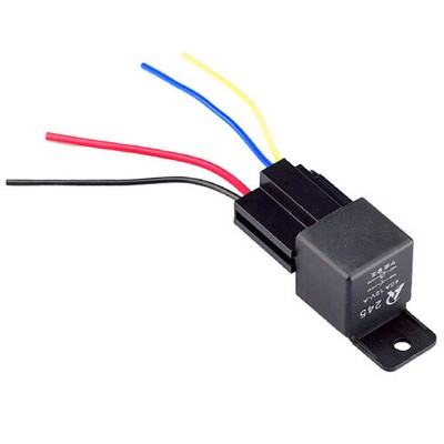Relays Qty50 Car Relay Bosch Style 5 Pin 12v Volt Dc 40a