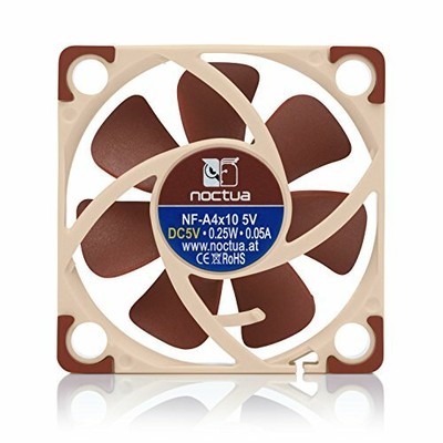 Noctua NF-A4x10 5V, Leiser Premium-Lüfter, 3-Pin, 5V Version (40x10mm, Braun)