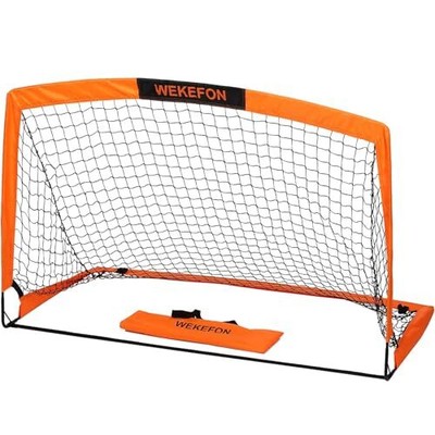 Soccer Goal, 5' x 3.1' Portable Soccer Net with Carry Bag for Backyard Games ...