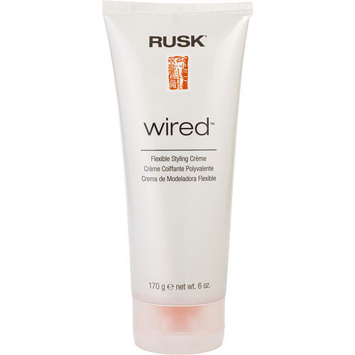 RUSK Designer Collection Wired Flexible Styling Creme, 6 унций, приподнимает, придает блеск и придает сияние.