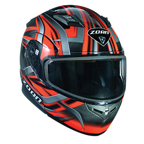Flying Helmet Axxis Hornet SV Helmet Royal A4 Matt Black Fluor Orange Axxis Motorradzubehör