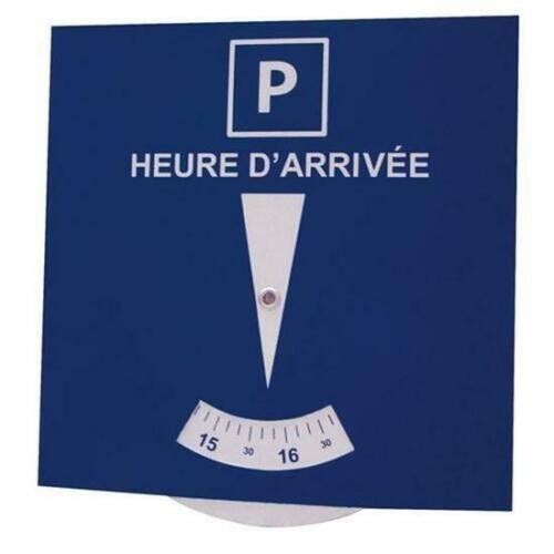 Disque De Stationnement Zone Bleu Parking Voiture Auto Camion QualitÃ© 15 Cm Neuf