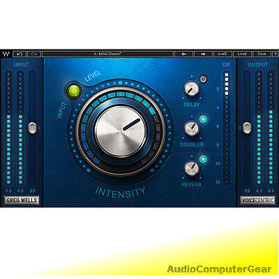 Waves GREG WELLS VOICECENTRIC Audio Software Vocal Effect Voice Plugin NEW