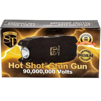 90 MILLION VOLT HOT SHOT STUN GUN - AWESOME STOPPING POWER - NEW IN BOX