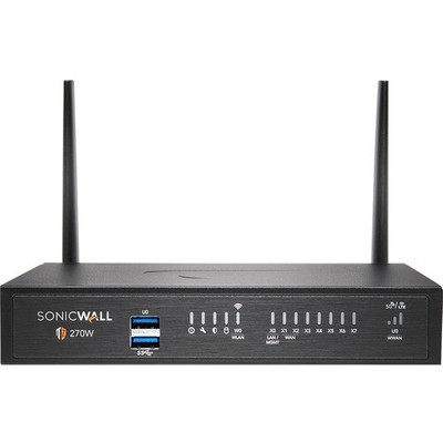 NEW SonicWALL 02-SSC-2823 TZ270W Network Security/Firewall Appliance Only