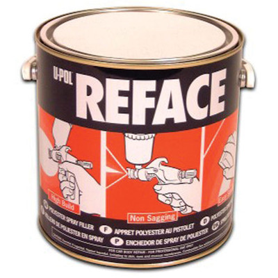 U-Pol 0719 Reface Sprayable Polyester Filler 1 Liter with Hardener