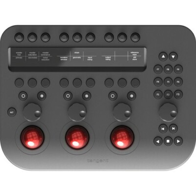 Tangent Wave2 Large OLED Panel works with DaVinci Resolve, Premiere Pro, others
