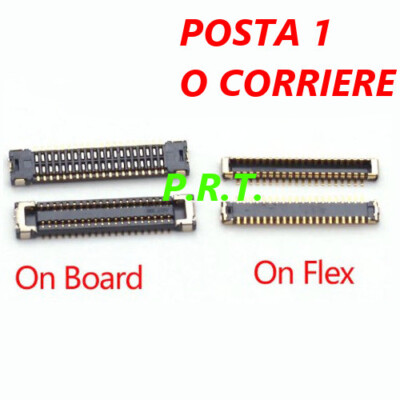 CONNETTORE FPC DISPLAY LCD 40 PIN PER XIAOMI NOTE 9 PRO NOTE  9S REDMI 9