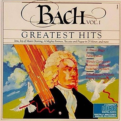 J.S. Bach - Greatest Hits Vol 1 - Audio CD By Biggs - VERY GOOD
