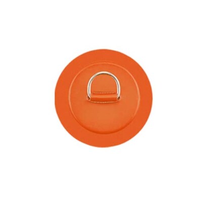 4.3" Stainless Steel D Ring Pad/Patch For Kayak Canoe PVC Inflatable Boat Raft