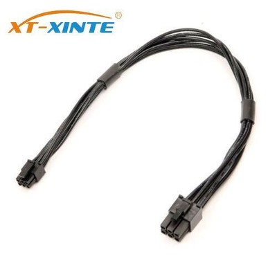 XT-xinte For Card Video 6PIN Mac 30cm Small Cable to Graphics Connector 6 PCI-E