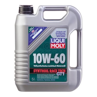 LiquiMoly Synthoil Race Tech GT1 SAE 10W-60 (1 Liter) #LM2068 LiquiMoly Synthoil Race Tech GT1 SAE 10W-60 (1 Liter) #LM2068
