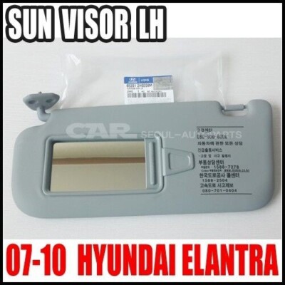 FOR Hyundai 07~10 Elantra Avante HD  Driver Left Sun Visor Gray 85201-2H0208M