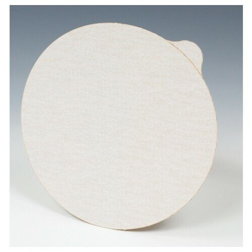 3M 5" NX PSA Sanding Discs Aluminum Oxide 60 Grit D-Weight White No Hole 50 Pack