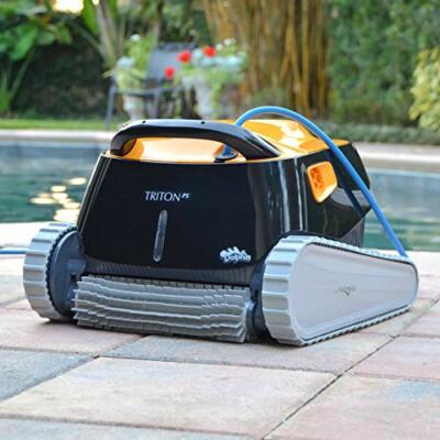 Dolphin Triton Robotic Pool Cleaner with Power Stream With Swivel